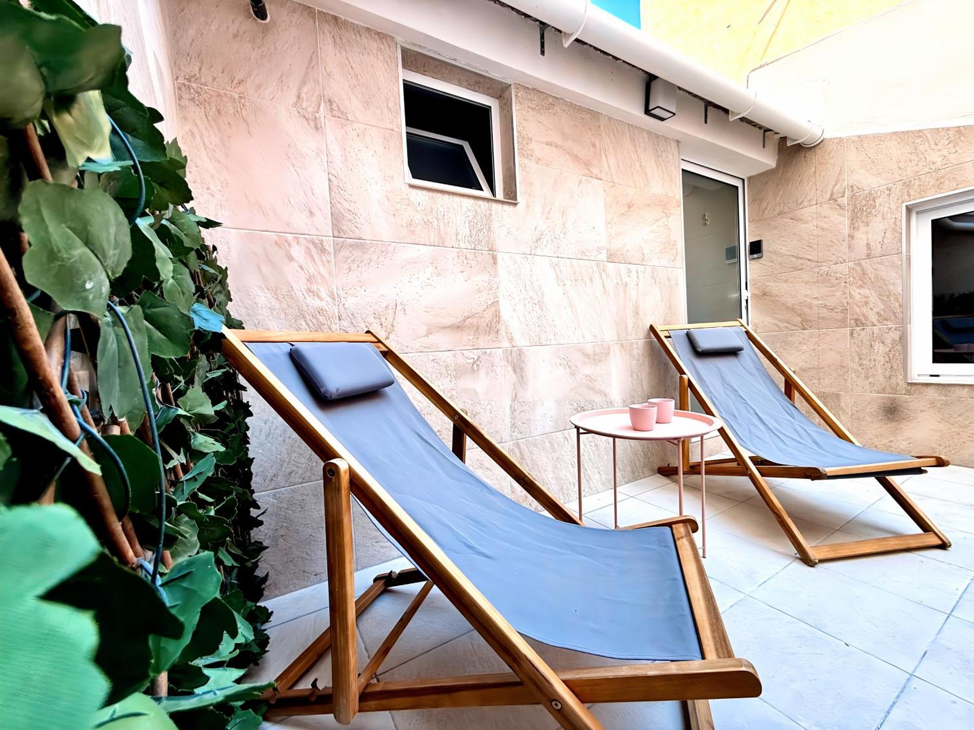 Loft Independiente Con Piscina Compartida En Centro De Валенсия Экстерьер фото