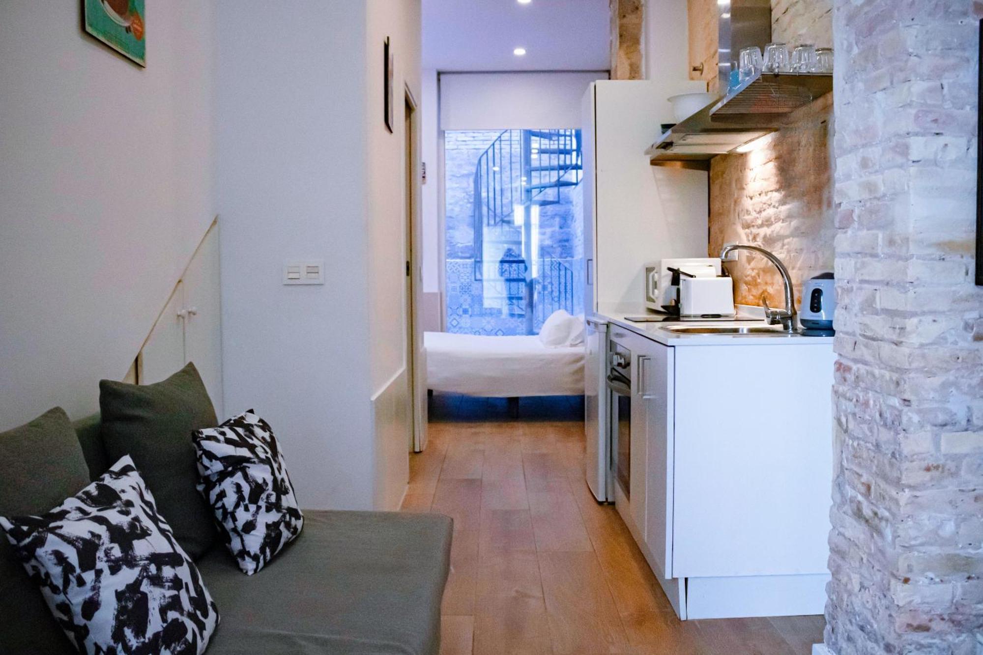 Loft Independiente Con Piscina Compartida En Centro De Валенсия Экстерьер фото